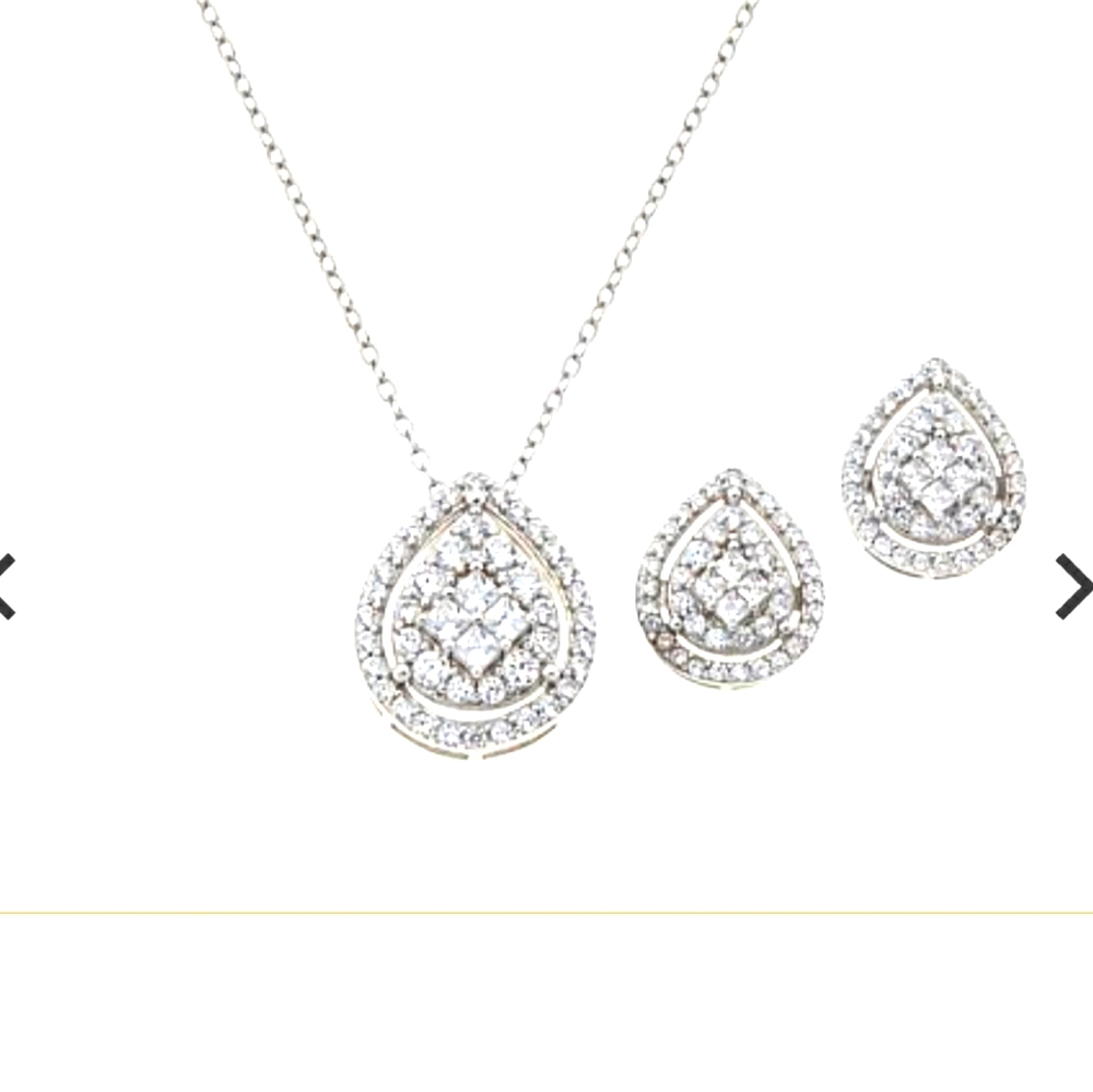 Absolute CZ Pave' Set